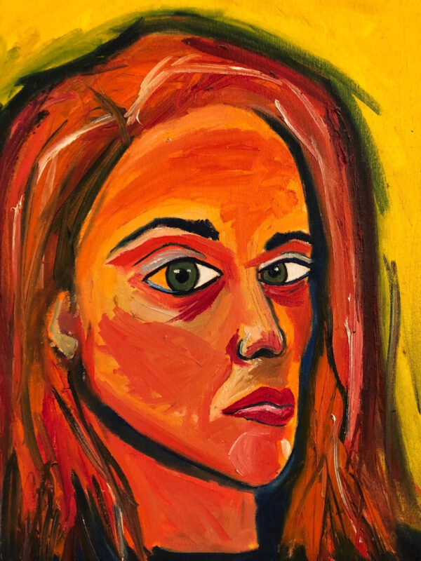 Red Hair Self Portrait