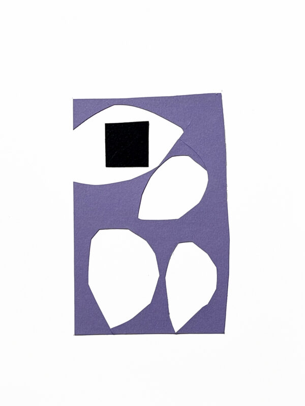 Purple Homage To A Black Square